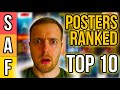 Top 10 Most Iconic Movie Posters (Ranked by an Illustrator) | Part 1