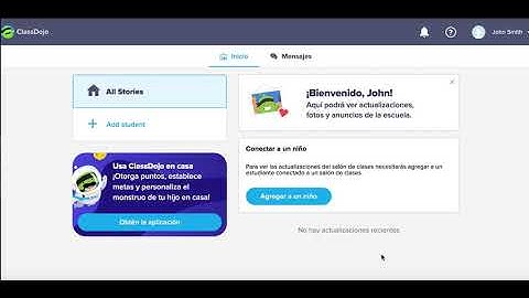 Change Class DOJO language settings
