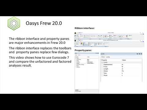 Oasys Frew Tutorial: Eurocode7