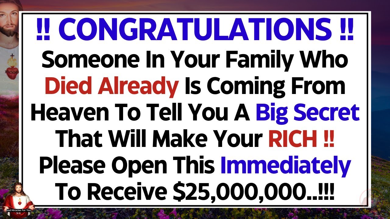 11:11🔴𝐆𝐨𝐝 𝐒𝐚𝐲𝐬, Someone From Heaven Is Coming To Tell You a Big Secret... ✝️Gods Message #jesus #god