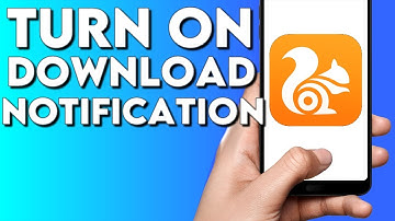 How To Turn ON Download Notification on UC BROWSER App