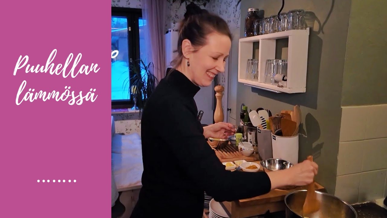 Kokkaillaan puuhellalla vegaaninen Tofu-kookoskorma // Vlogi 💞