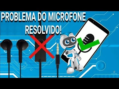 COMO USAR O MICROFONE DO CELULAR COM FONE DE OUVIDO CONECTADO 2023 ...