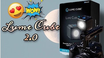 Lume Cube 2.0 || Unboxing/ How to install Lume Cube in your tripod ?  #shorts
