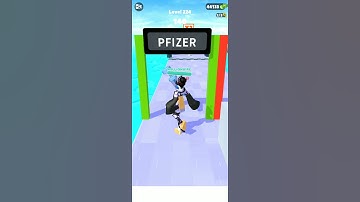 Run Rich 3D (IOS, Android) NEW UPDATE Gameplay Walkthrough All Levels (Level 224) #Shorts