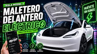 Accesorios para Tesla model 3 Tlaunch - Maletero delantero eléctrico!!!