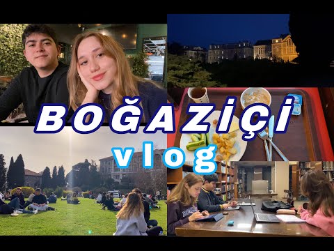 BOĞAZİÇİ VLOG, BENİMLE BİR OKUL GÜNÜ! #yks #boğaziçi #vlog