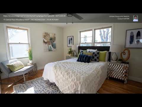 15 Central Place, Woodland, CA home video tour