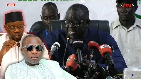 DIRECT -  Textes de son parti, sortie Sonko, actu chaude : Tahirou Sarr brise le silence