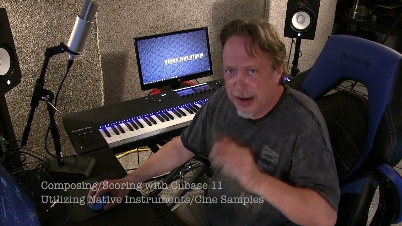 Composing/Scoring with Cubase 11 with Native Instruments/Cine Samples