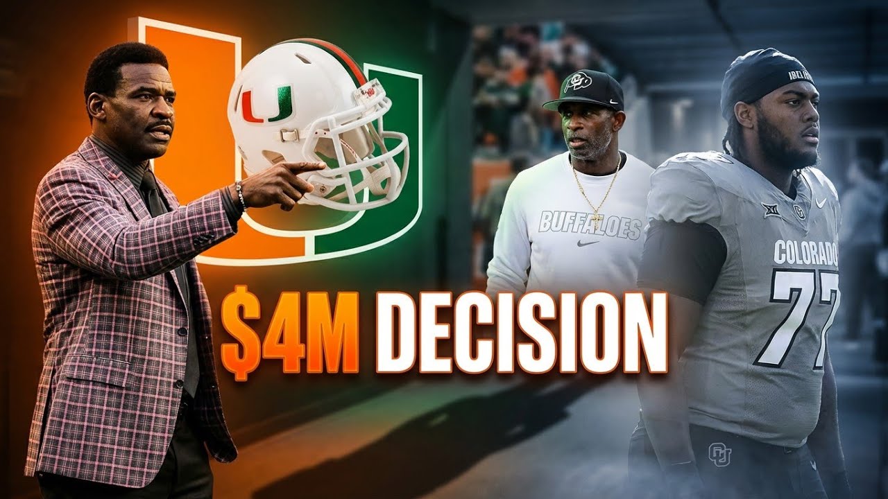 Miami Legend Michael Irvin Recruits $4M Star Jordan Seaton To Join Hurricanes After Colorado Exit