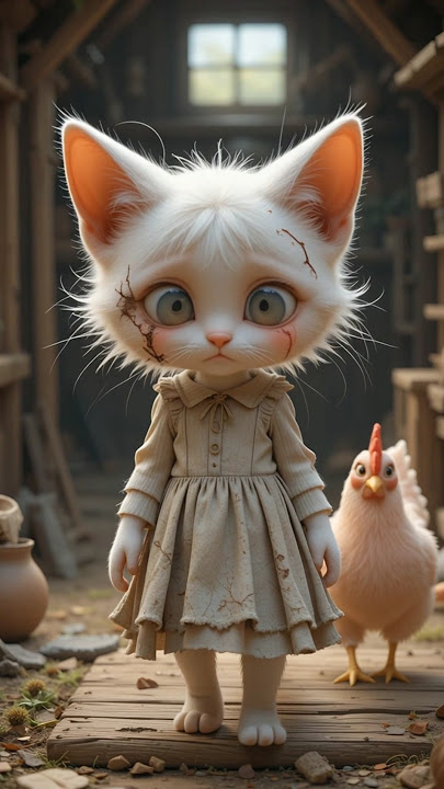 kucing comel bikin sup ayam #cartoon #funny #animation #comedy #cat #cute #cutebaby #kucing
