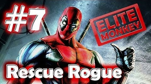 Deadpool - Walkthrough Part 7 - Rescue Rogue [Commentary] [HD PC]