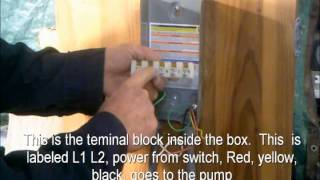 How to wire a pump controller