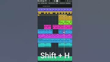 Horizontal and vertical zoom shortcuts in Cubase