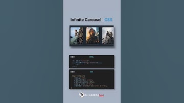 Infinity Carousel Using Html css #mrcodding #shorts #explore