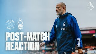 POST-MATCH REACTION: NUNO ESPÍRITO SANTO | LUTON TOWN V NOTTINGHAM FOREST