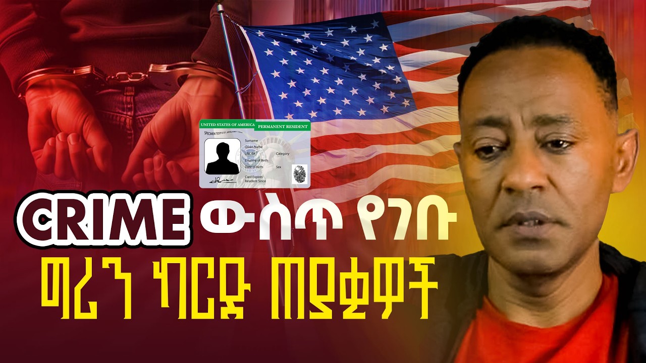 ክራይም ኬዝ ያለባቸው Ethiopian   I Diaspora Vibes l