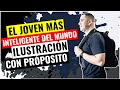 👨🏻‍✈️✈️ Ilustración El Joven más inteligente del Mundo-Para ENSEÑANZAS Y MÁS