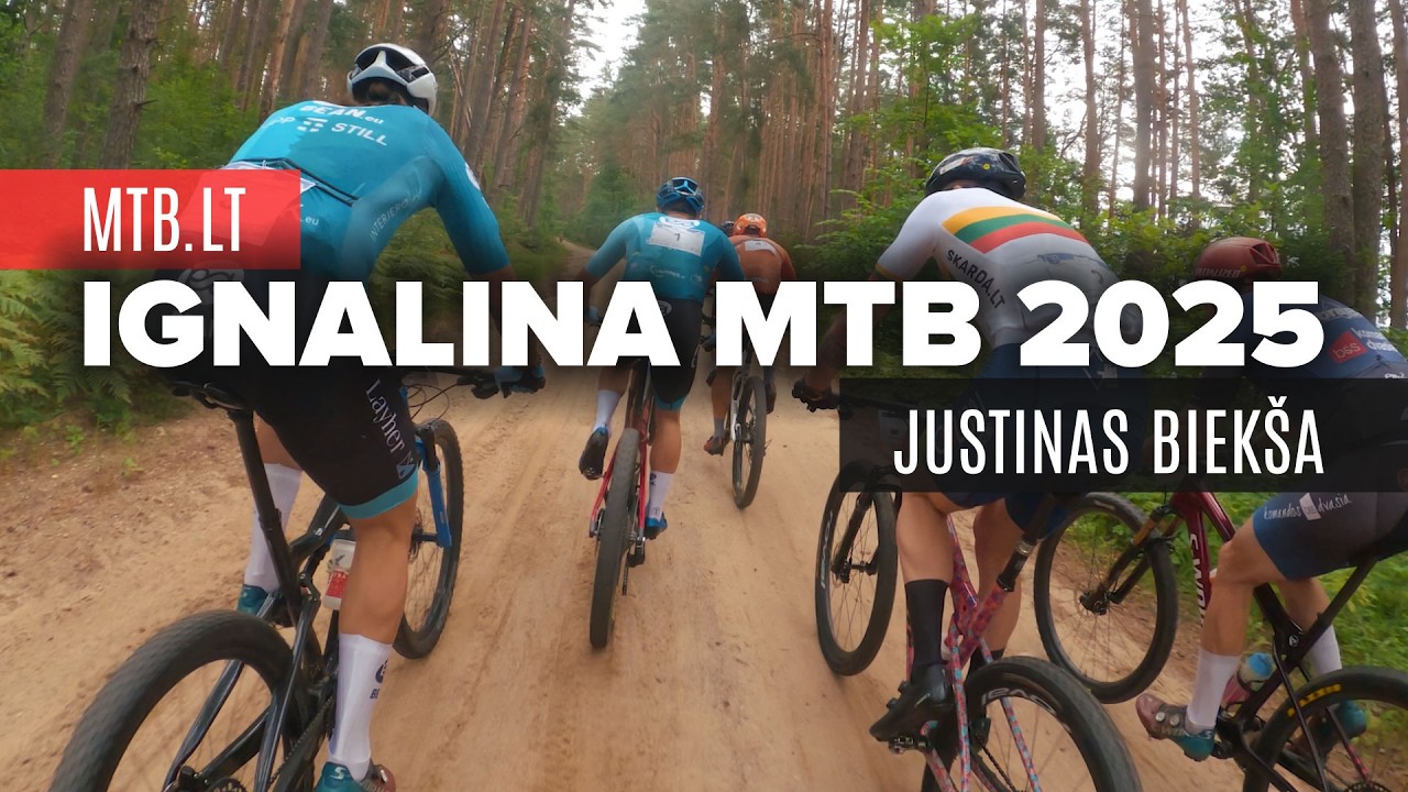Ignalina MTB 2025 - MTB Maratonų Taurė - Justinas Biekša