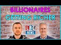 Why are BILLIONAIRES growing MORE wealth? Gary on LBC News with Martin Stanford