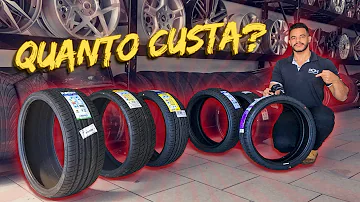 Qual é o perfil mais baixo de pneu?