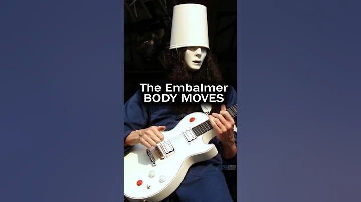 Buckethead's Killswitch BODY MOVES 💀⚠️ #guitar #music #buckethead #shorts #dance #dancing #body