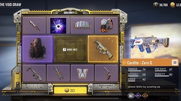 New* Cordite Zero G lucky draw opening + gameplay