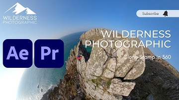 How To Use Clone Stamp in Adobe After Effects 2023 AND Then Convert Back To 360 Using Premiere Pro
