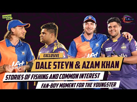 Exclusive: Dale Steyn shares his fishing memories and trips with awestruck Azam Khan
