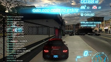 Lots of Cops, Heat Level Bug, Low Rep Negative Cash Need for Speed World NFSW