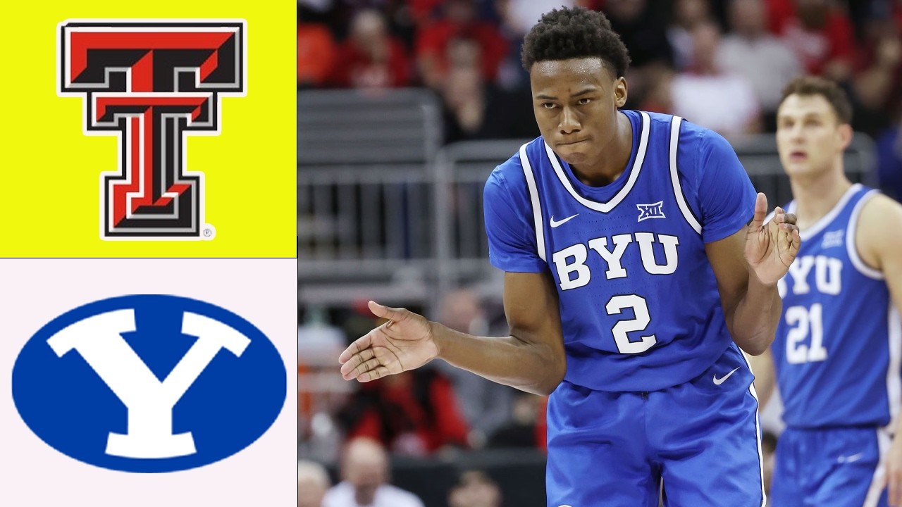 Матч Техас Тек против BYU | Полная запись игры | 7 марта 2026 г. | Мужской студенческий баскетбол...