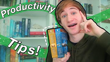 GET OUT OF YOUR READING SLUMP: 10 Tips to Read More & Become More Productive! 📚📈