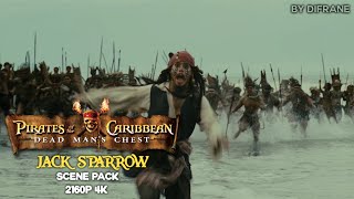 Pirates Of The Caribbean Dead Mans Chest 2006 Jack Sparrow Scene Pack 4K Blu-Ray