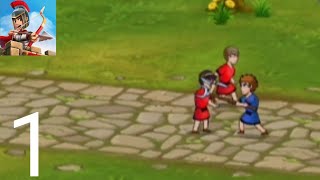 Grom Empire: Rome - Прохождение игры, часть 1 - Волна 1-10 (iOS/Android) screenshot 5