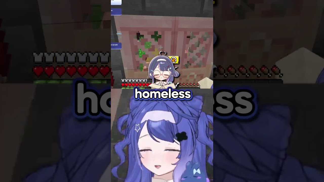 i am NOT homeless #tsvminecraft #vtuber #minecraft