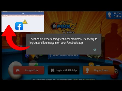 8 ball pool facebook login error bugs |Fix app not setup this app is still development mode problem