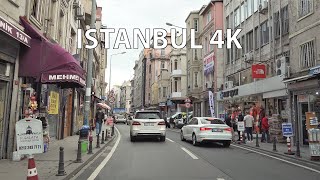Istanbul 4K - Driving Downtown - Turkey
