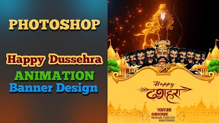 photoshop happy dussehra frame timeline animation tutorial screenshot 5