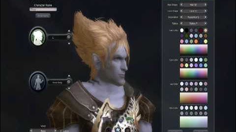 Aion Character Creation Intoduction Part 1
