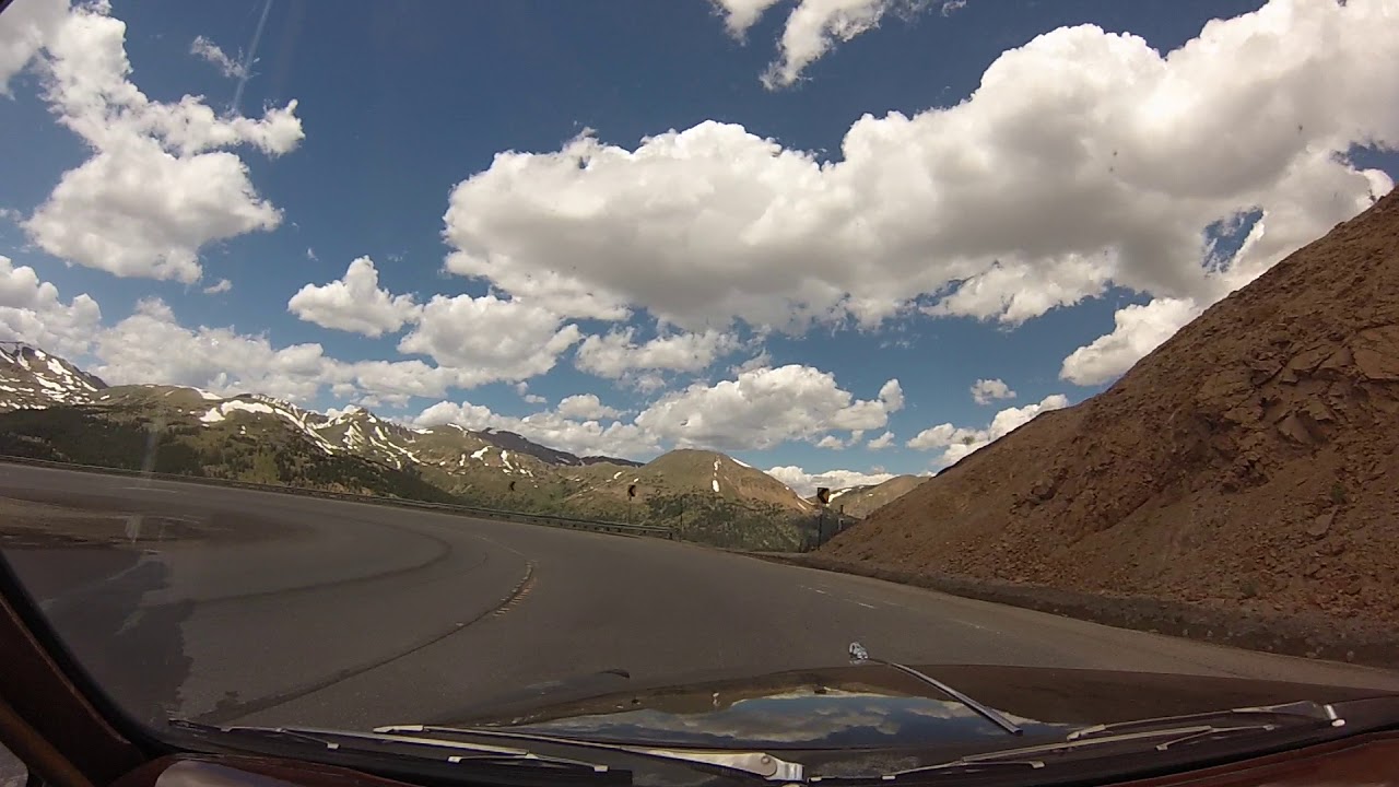 Bypassing the Eisenhower tunnel by going over it on hwy 6
