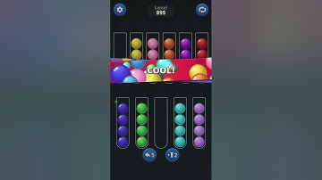 Ball Sort by Infinite Joy (V2): Levels 894, 895, 896