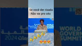 Dilma falando em inglês