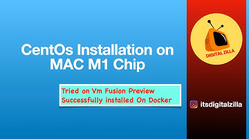Centos Installation in MAC M1 (Apple Chip) | Tech | Digital Zilla