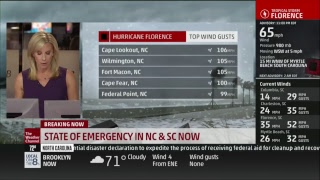 The Weather Channel Live Tropical Storm Florence 24/7 Coverage (Special Coverage Live) RED MODE!!!!
