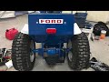 Ford 140 1969 garden tractor full restoration