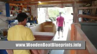 Wooden Boat Blueprints and Boat Building Plans