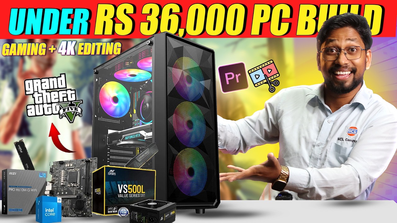 Best DDR5 Based Budget PC for Gaming,Trading & Video Editing in 2025 🔥 ...