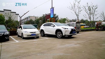 ZTE NB IoT based smart parking service