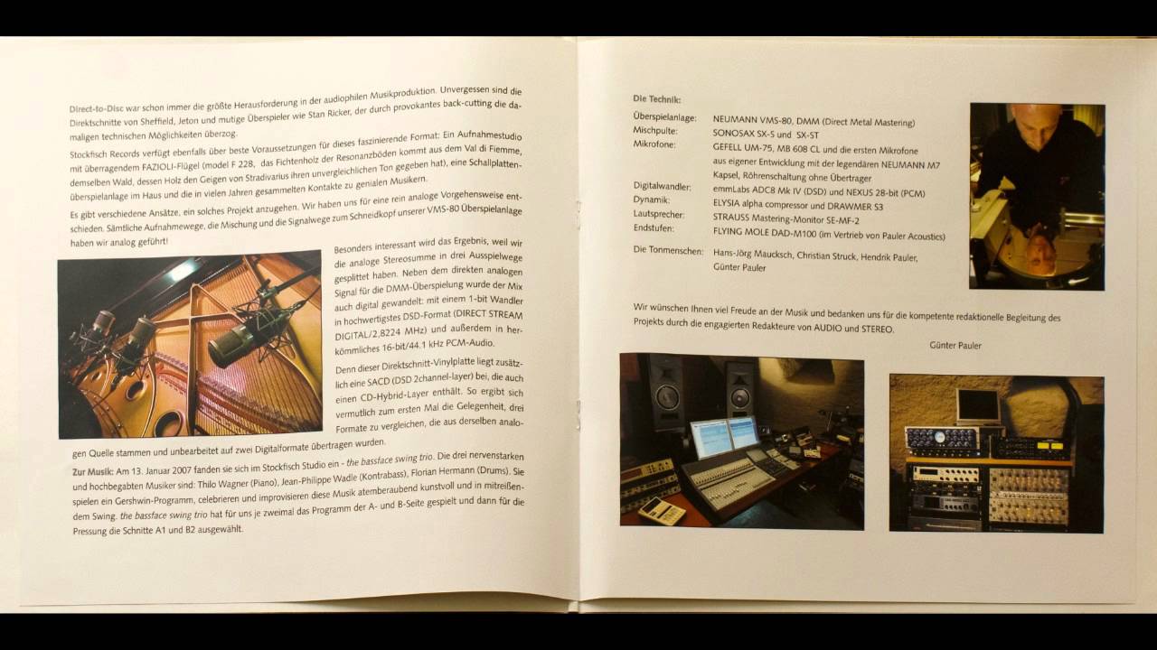 The Bassface Swing Trio - Oh,Lady Be Good 2007 VINYL (Plays